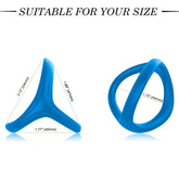 ARMONY - BLUE TREASURE DOUBLE SILICONE RING